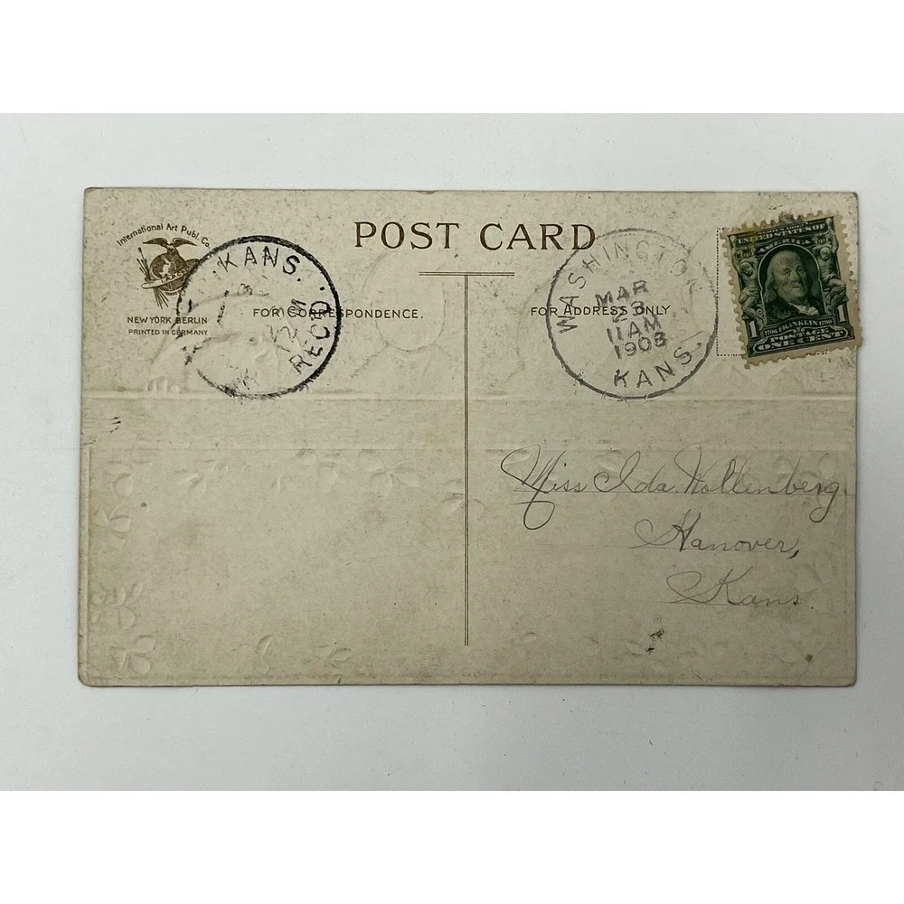 Antique Early 1900s St. Patrick's Day Post Cards Erin Go Bragh